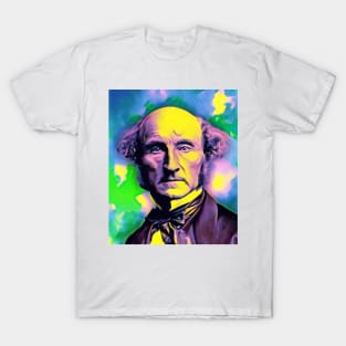 John Stuart Mill Portrait | John Stuart Mill Artwork 6 T-Shirt